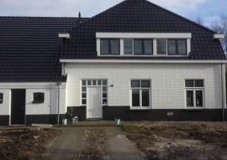 GBZ-schilderwerken, particulier, gevelafwerking, schuur, na 4, sigma, trimetal, zwolle, schilders, berghorst